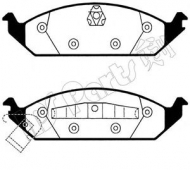 Комплект тормозных колодок IPS Parts IBD-1093