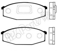 Комплект тормозных колодок IPS Parts IBD-1131
