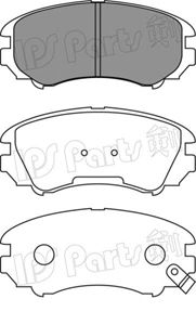 Комплект тормозных колодок IPS Parts IBD-1H10