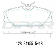 Комплект тормозных колодок DITAS DFB3310