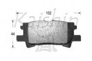Комплект тормозных колодок KAISHIN D2250