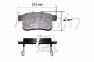 Комплект тормозных колодок KAISHIN D5162