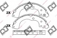 Комлект тормозных накладок DJ PARTS BS1063