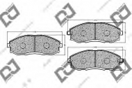 Комплект тормозных колодок DJ PARTS BP1106