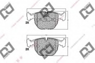 Комплект тормозных колодок DJ PARTS BP1183