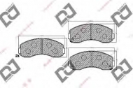 Комплект тормозных колодок DJ PARTS BP1354