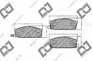 Комплект тормозных колодок DJ PARTS BP1452