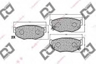 Комплект тормозных колодок DJ PARTS BP1460