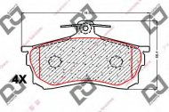 Комплект тормозных колодок DJ PARTS BP1800