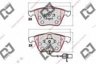 Комплект тормозных колодок DJ PARTS BP1891