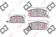 Комплект тормозных колодок DJ PARTS BP1569
