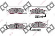 Комплект тормозных колодок DJ PARTS BP1571
