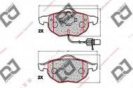 Комплект тормозных колодок DJ PARTS BP1908