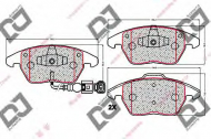 Комплект тормозных колодок DJ PARTS BP1909
