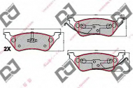 Комплект тормозных колодок DJ PARTS BP1920