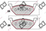 Комплект тормозных колодок DJ PARTS BP1930