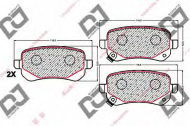 Комплект тормозных колодок DJ PARTS BP1959
