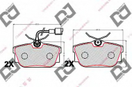 Комплект тормозных колодок DJ PARTS BP2009