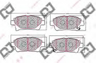 Комплект тормозных колодок DJ PARTS BP1648