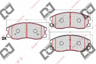 Комплект тормозных колодок DJ PARTS BP2062