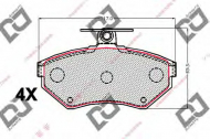 Комплект тормозных колодок DJ PARTS BP2101