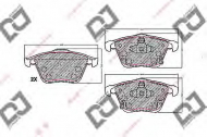 Комплект тормозных колодок DJ PARTS BP1685