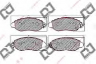 Комплект тормозных колодок DJ PARTS BP1700