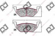 Комплект тормозных колодок DJ PARTS BP1705