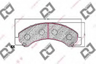 Комплект тормозных колодок DJ PARTS BP1722