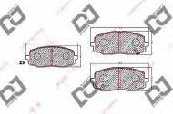 Комплект тормозных колодок DJ PARTS BP1594