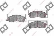 Комплект тормозных колодок DJ PARTS BP1595