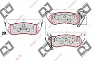 Комплект тормозных колодок DJ PARTS BP2034