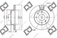 Тормозной диск DJ PARTS BD1074