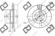Тормозной диск DJ PARTS BD1119