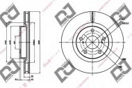 Тормозной диск DJ PARTS BD1247