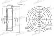 Тормозный барабан PATRON PDR1225