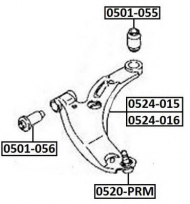 Шарнир ASVA 0520-PRM