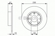Тормозной диск BOSCH 0 986 479 829
