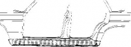 Порог VAN WEZEL 3010104