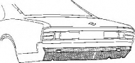 Задняя стенка VAN WEZEL 3705.35