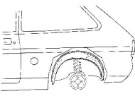 Колесная ниша VAN WEZEL 3770445