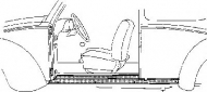 Порог VAN WEZEL 5801.06