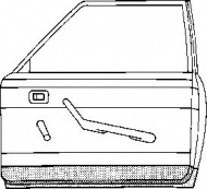 Дверь VAN WEZEL 5801271