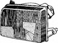 Фара VAN WEZEL 1895941