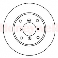 Тормозной диск BENDIX 561599B