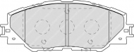 Комплект тормозных колодок FERODO FDB4136