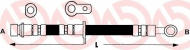 Шлангопровод BREMBO T 52 008