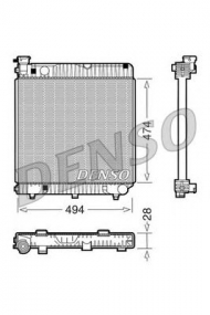 Теплообменник DENSO DRM17001