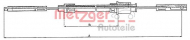 Трос METZGER 10.468