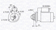 Стартер MAGNETI MARELLI 063522310290